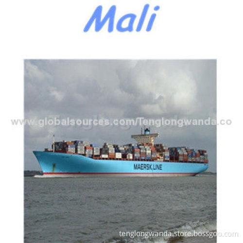 Ocean Freight to Bamako of Mali from Guangzhou Tianjin